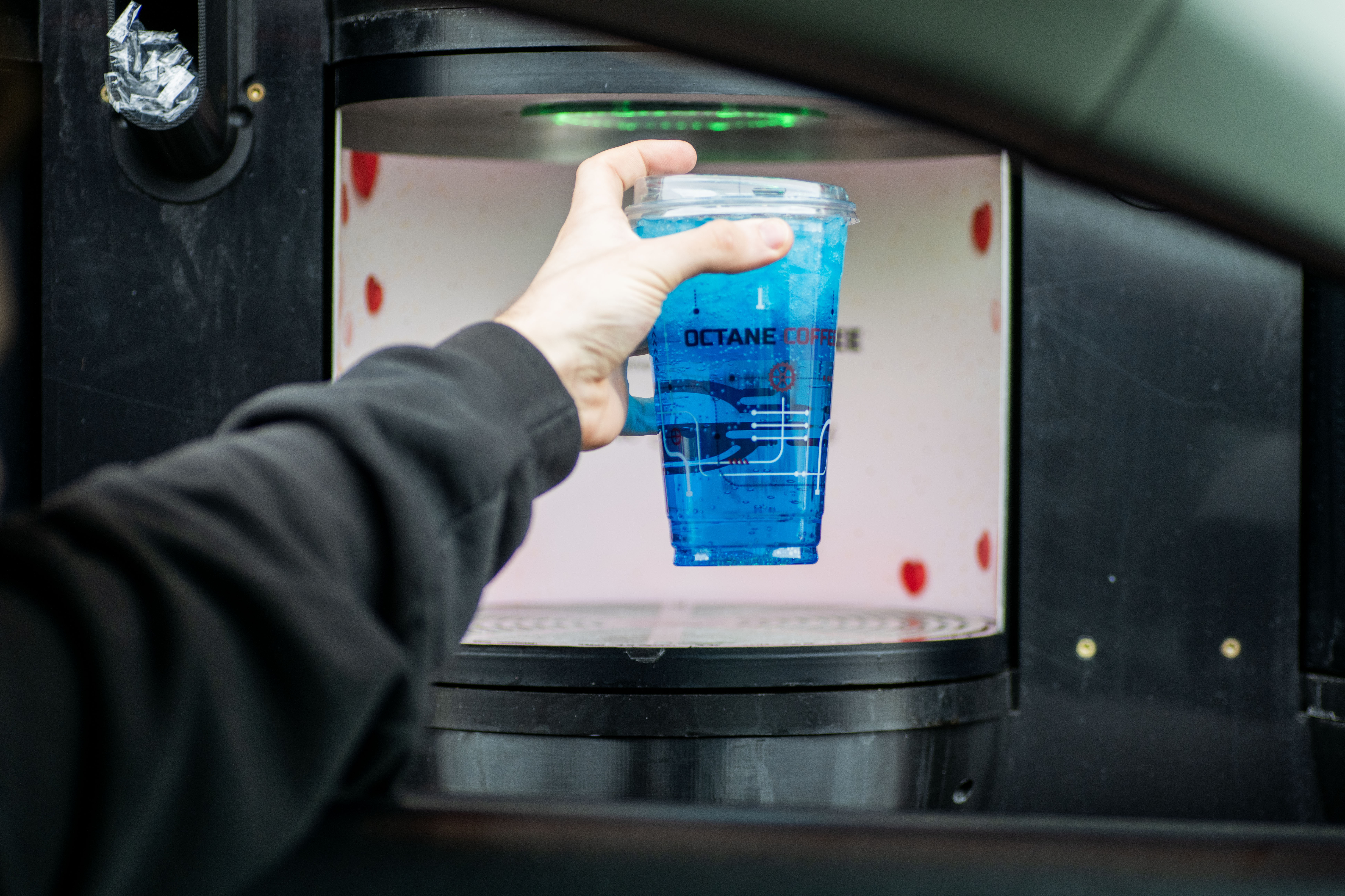 Octane drive-thru handoff